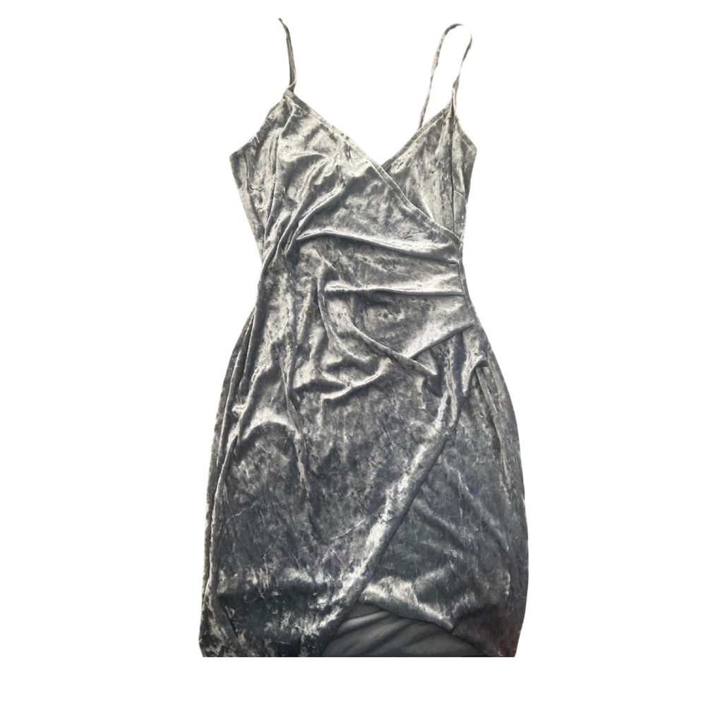 Blue cocktail dress